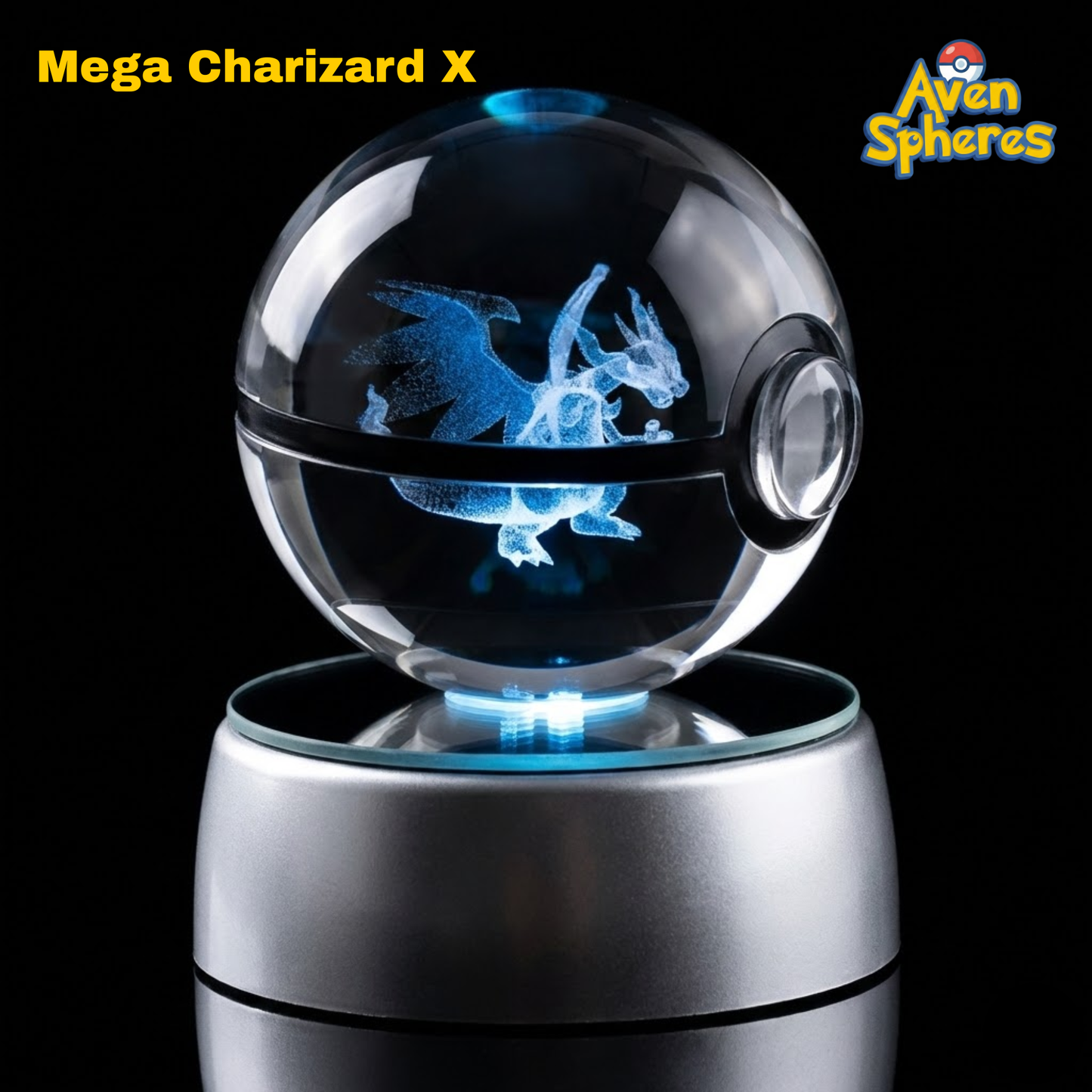 3D Laser-engraved Crystal Spheres