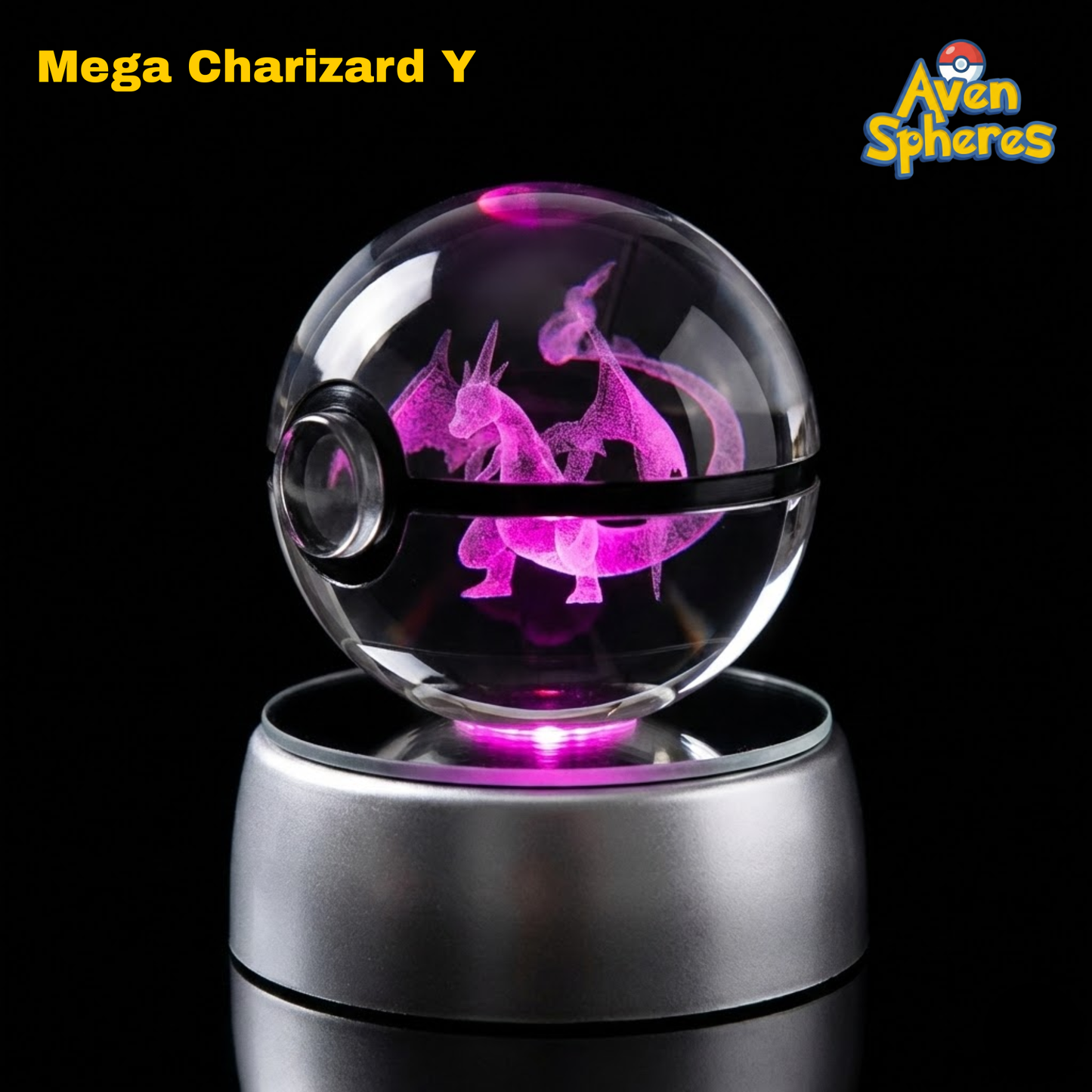 3D Laser-engraved Crystal Spheres