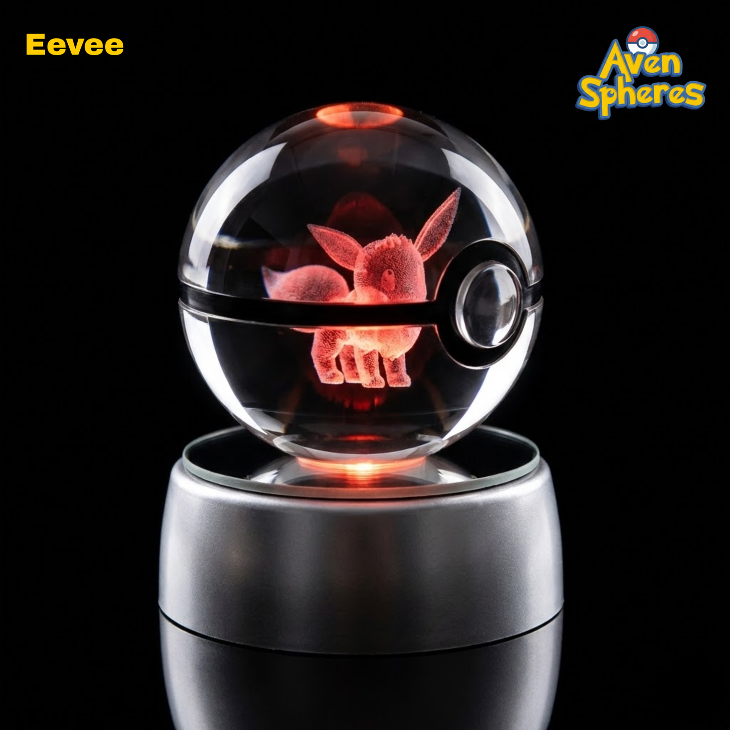 3D Laser-engraved Crystal Spheres