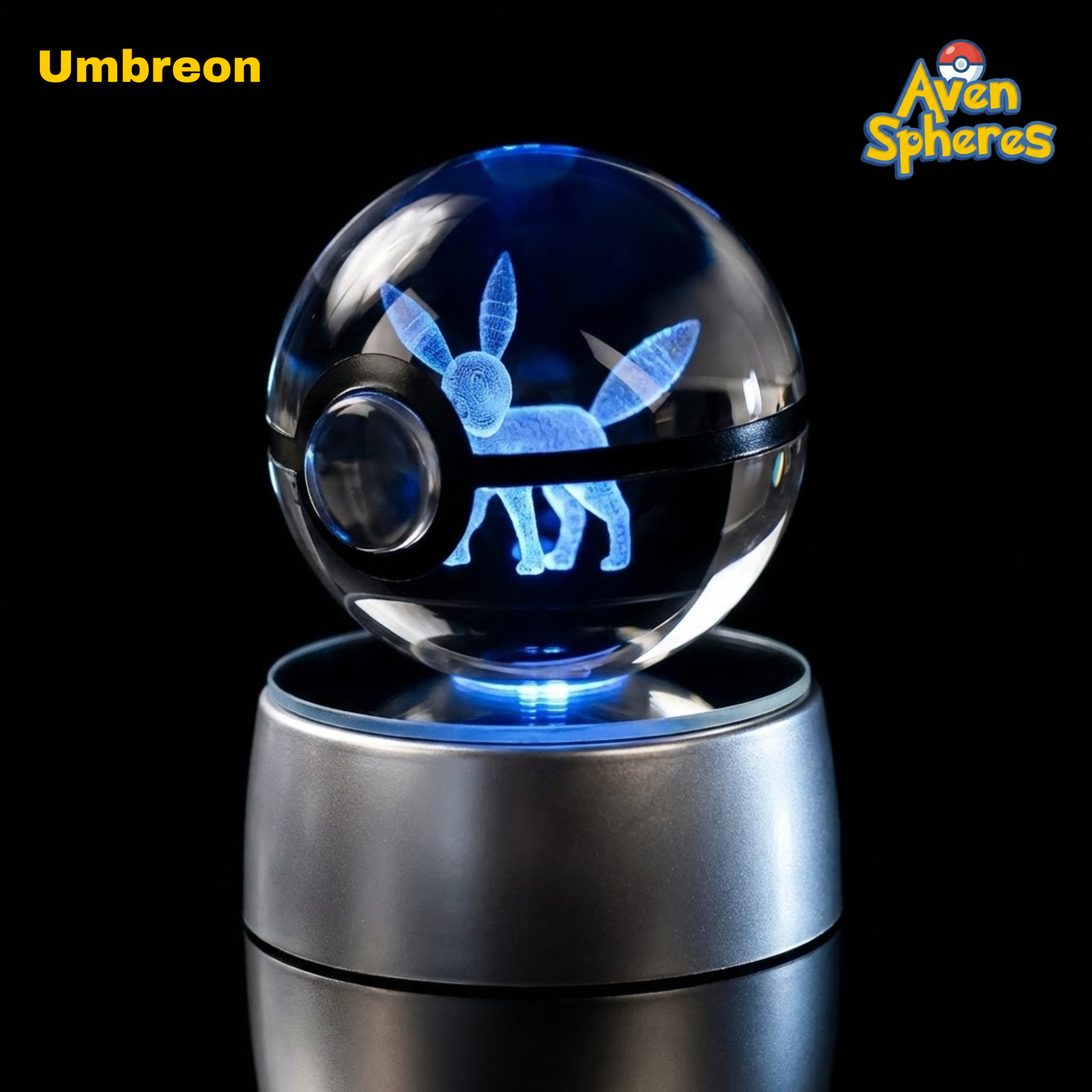 3D Laser-engraved Crystal Spheres